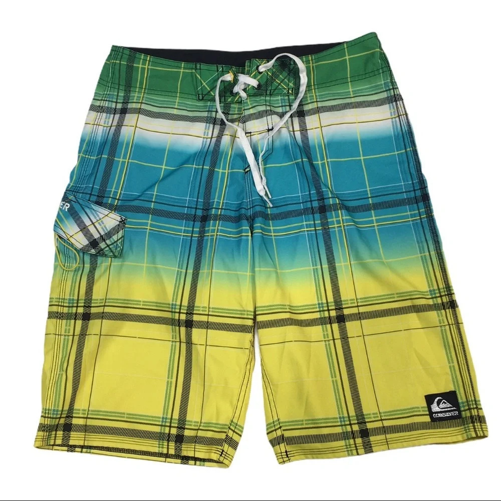 Sh128 Quicksilver Surfer Brand Board Shorts 30